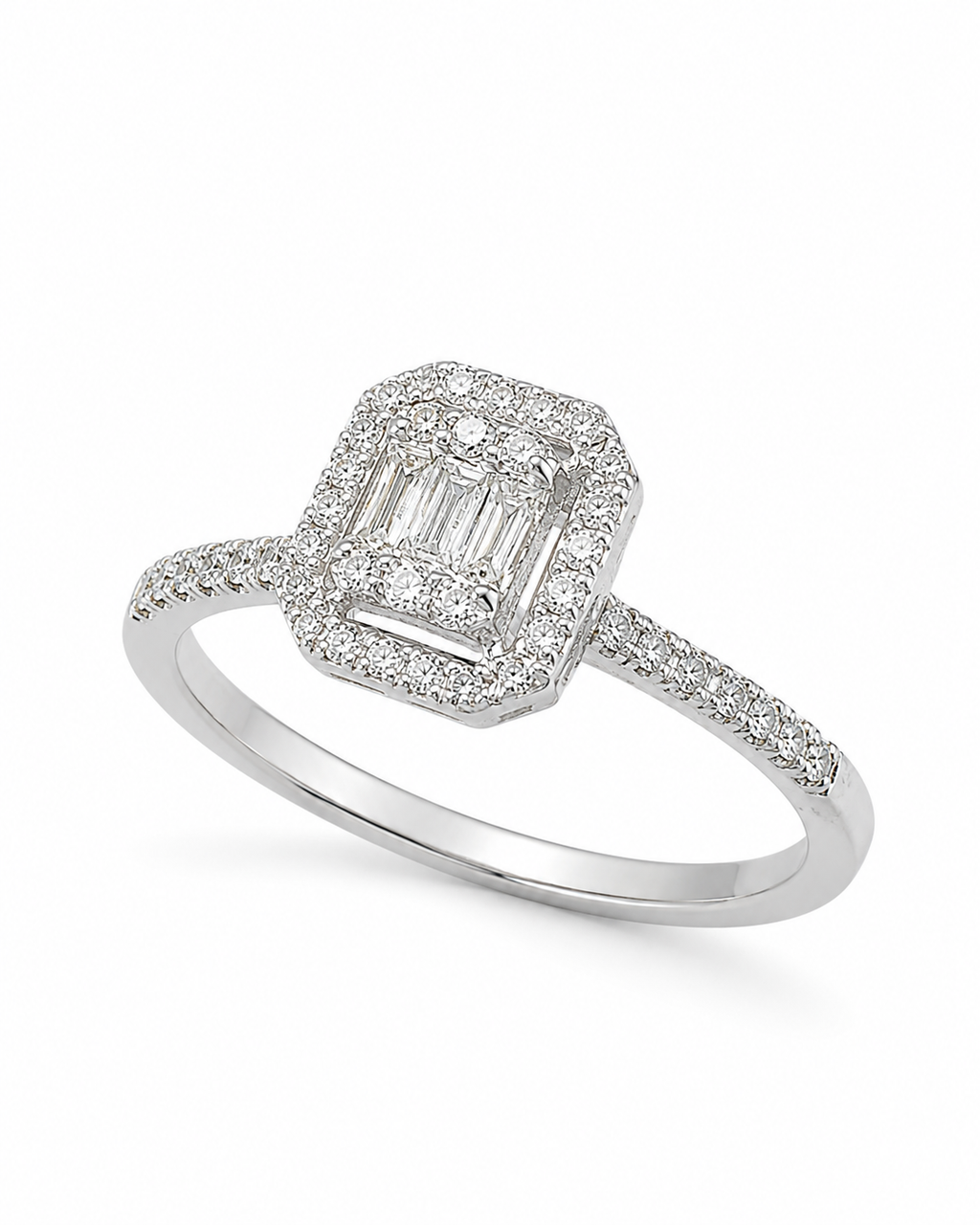 Facette 0.35 Ct. Yüzük