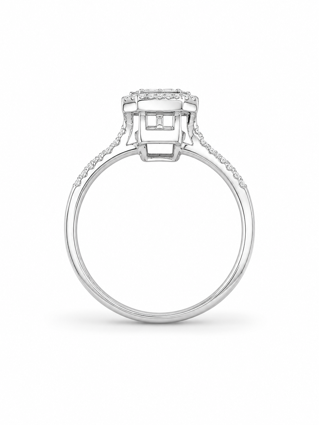 Facette 0.35 Ct. Yüzük