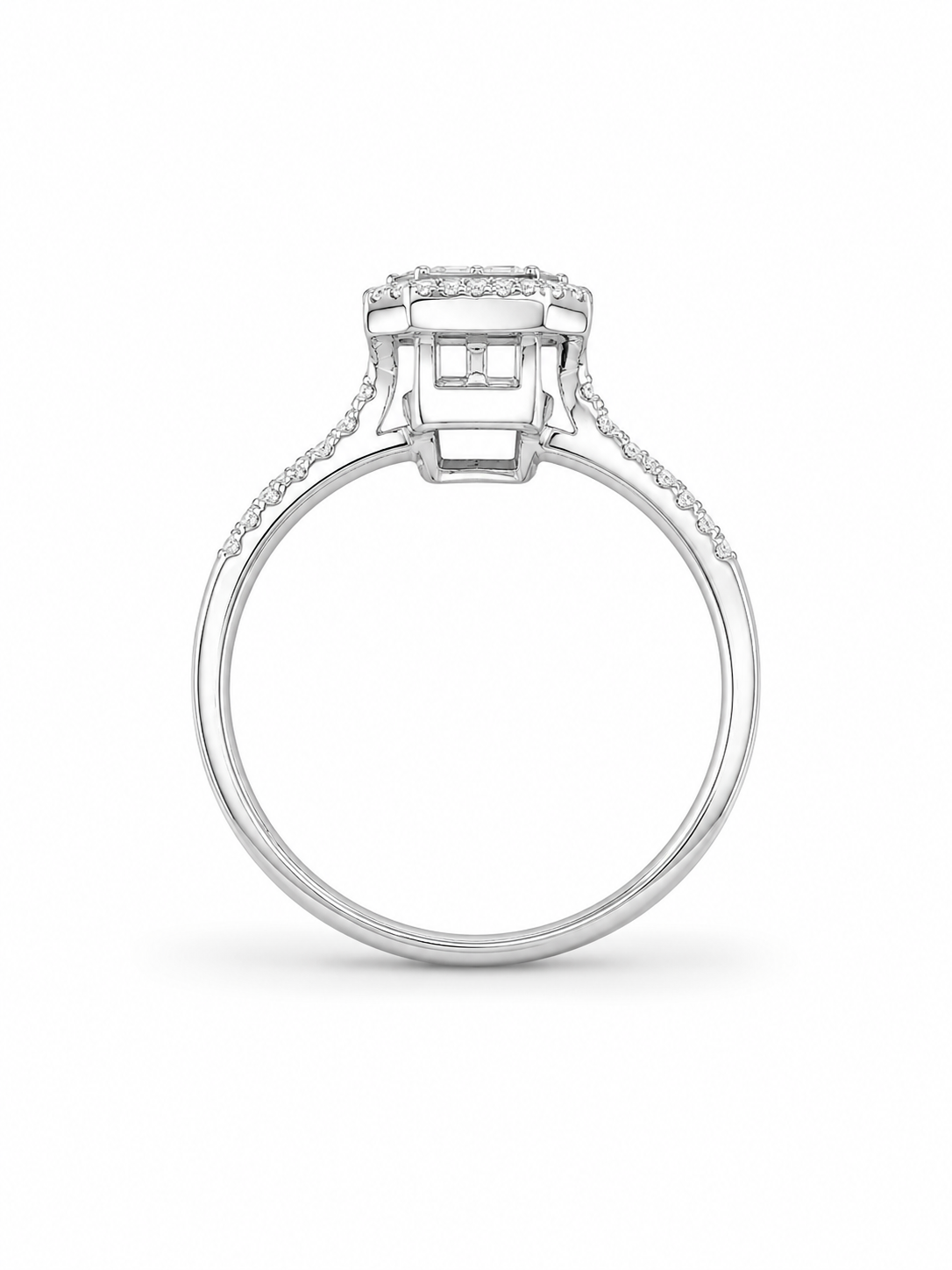 Facette 0.35 Ct. Yüzük