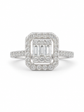Facette 0.35 Ct. Yüzük