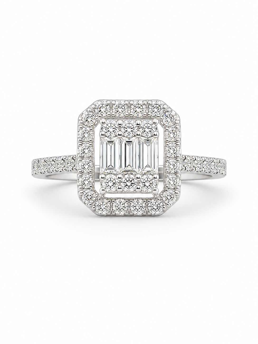Facette 0.35 Ct. Yüzük
