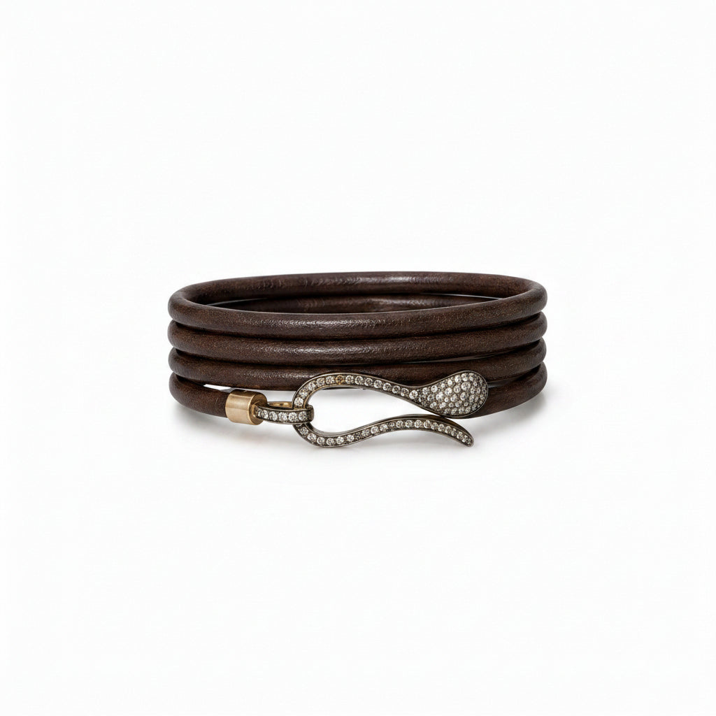 Serpent Brun Bileklik