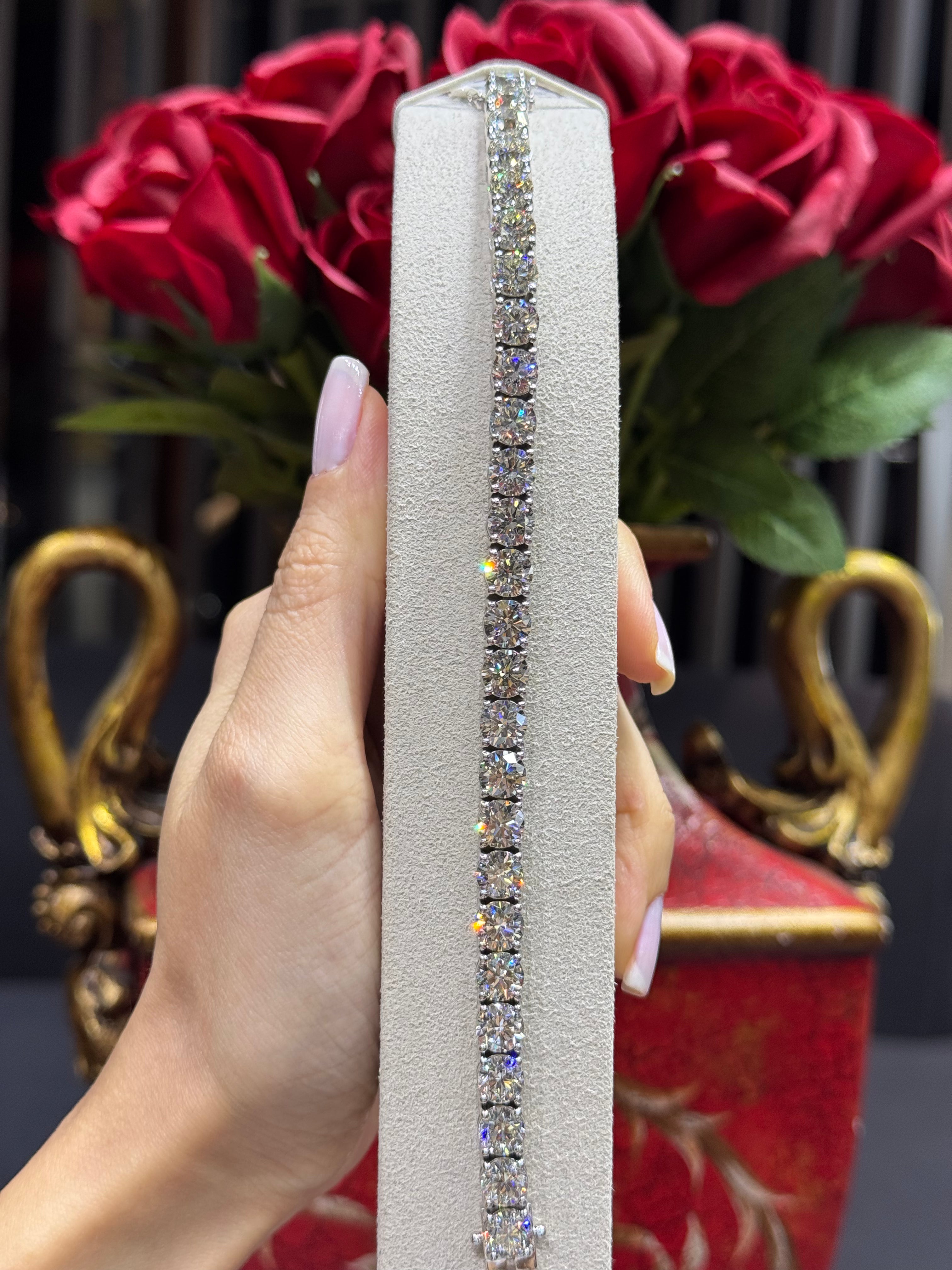 Reine 26.33 Ct Bileklik