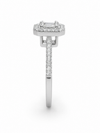 Facette 0.35 Ct. Yüzük