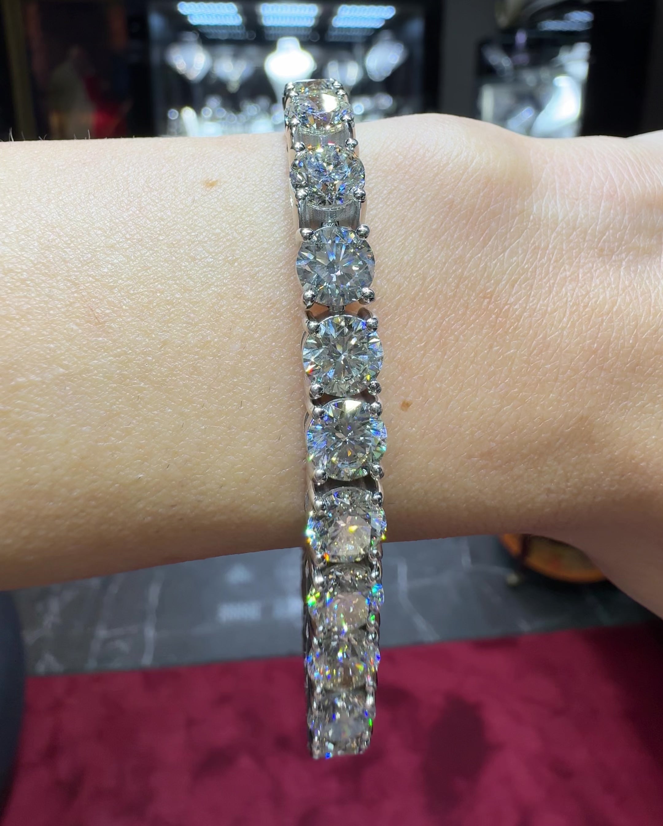 Reine 26.33 Ct Bileklik